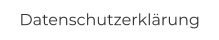 Datenschutzerklärung