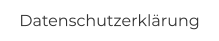 Datenschutzerklärung